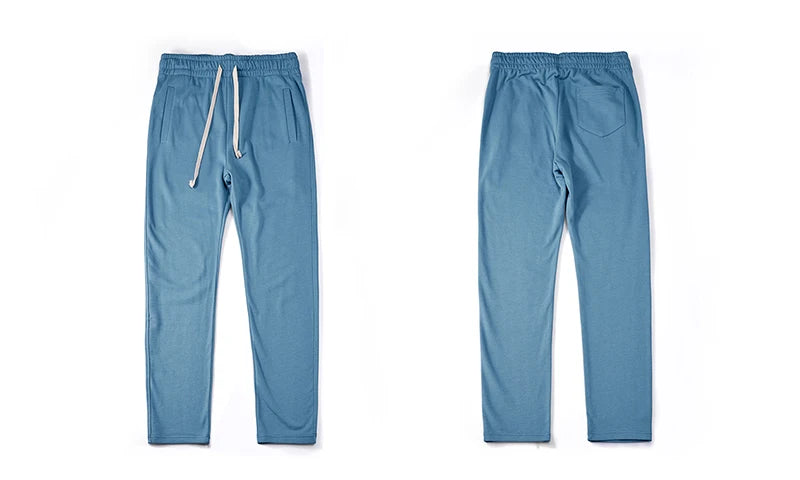 Essential Cotton Blend Pants | Minimal Japanese Sport Trousers