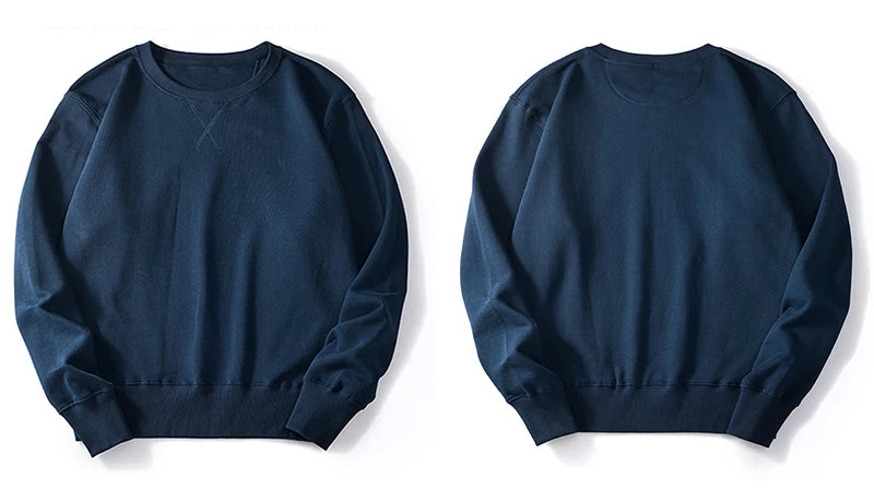 360G Premium Cotton Crewneck | Minimalist Essential Sweatshirt