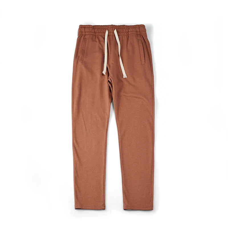 Essential Cotton Blend Pants | Minimal Japanese Sport Trousers