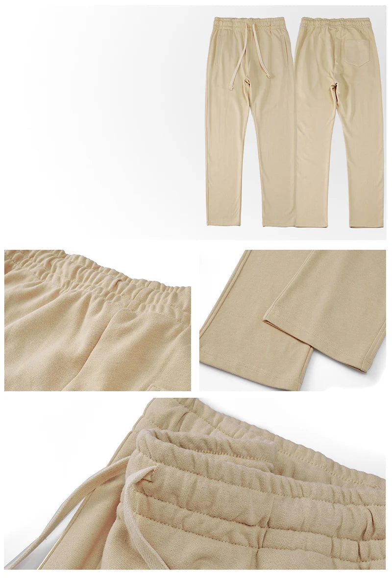 Essential Cotton Blend Pants | Minimal Japanese Sport Trousers