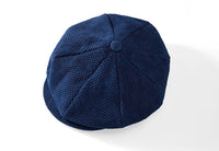 Badbowl Plant-Dyed Indigo Octagonal Cap