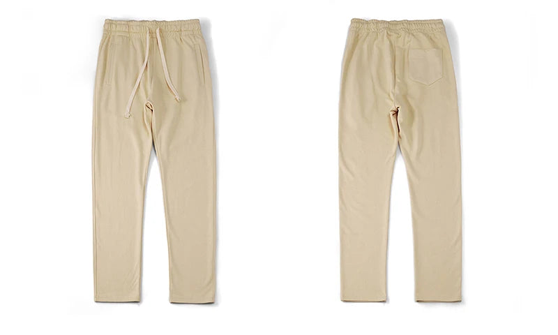 Essential Cotton Blend Pants | Minimal Japanese Sport Trousers