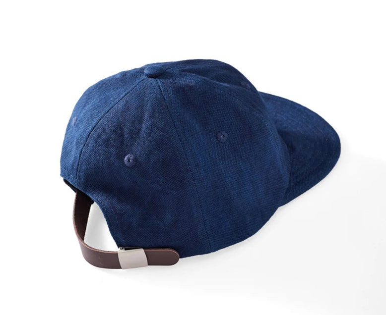 Badbowl Plant-Dyed Indigo Cap