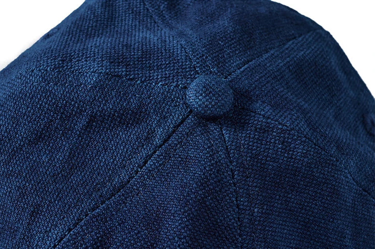 Badbowl Plant-Dyed Indigo Cap