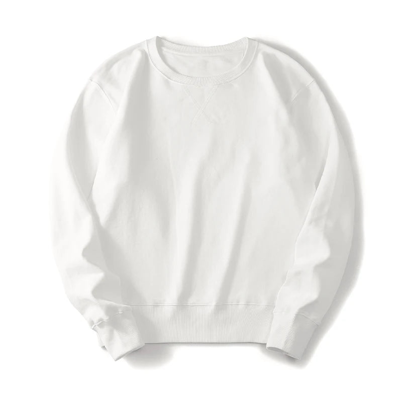 360G Premium Cotton Crewneck | Minimalist Essential Sweatshirt