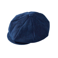 Badbowl Plant-Dyed Indigo Octagonal Cap