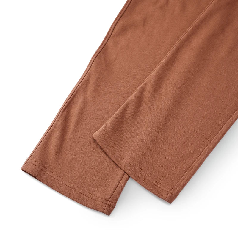 Essential Cotton Blend Pants | Minimal Japanese Sport Trousers