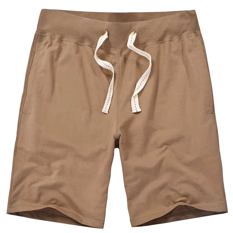 Premium Cotton Drawstring Shorts - Classic Comfort for Every Day