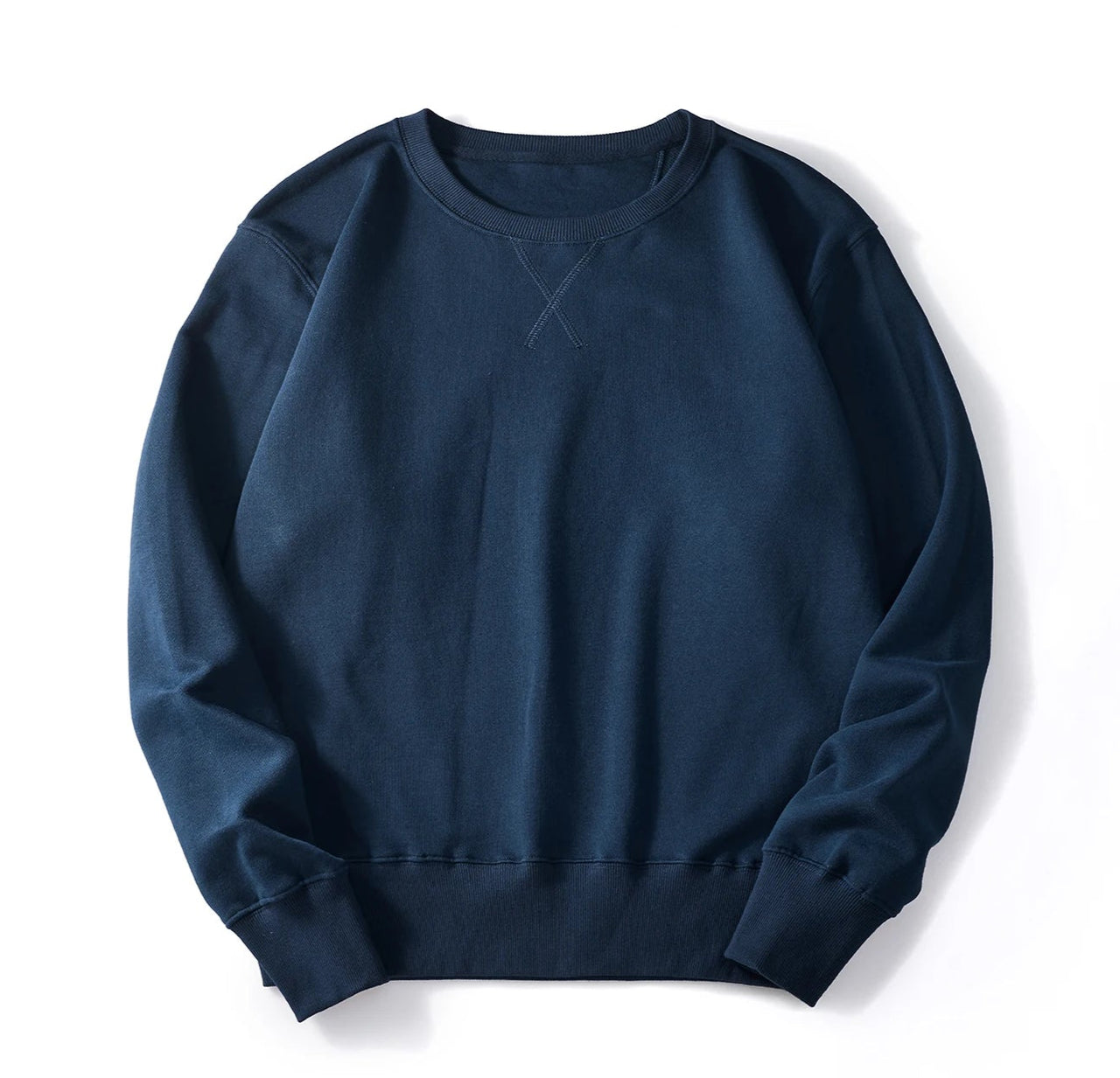 360G Premium Cotton Crewneck | Minimalist Essential Sweatshirt