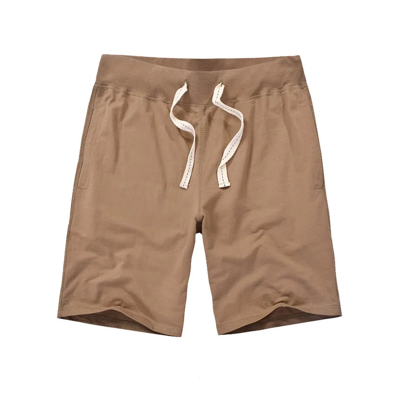 Premium Cotton Drawstring Shorts - Classic Comfort for Every Day