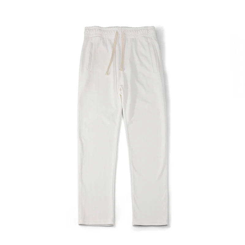 Essential Cotton Blend Pants | Minimal Japanese Sport Trousers