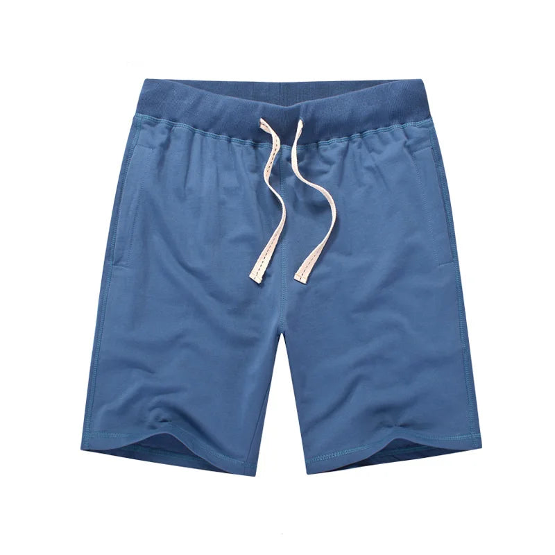 Premium Cotton Drawstring Shorts - Classic Comfort for Every Day