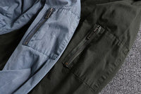 Washed Cotton MA-1 Bomber | Slim Fit Military Jacket