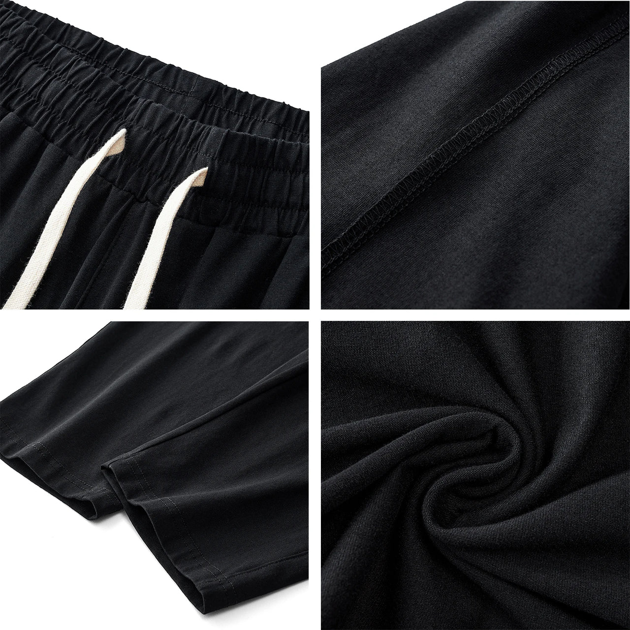 Lightweight Cotton Lounge Pants | Minimal Comfort Sport Trousers