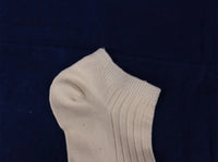 Handcrafted Cotton Ribbed Socks | 3-Pair Pack