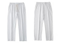 Lightweight Cotton Lounge Pants | Minimal Comfort Sport Trousers