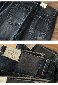 Vintage Wash Straight-Fit Selvedge Denim | 13.5oz Raw Cotton