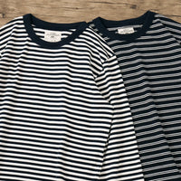 Classic Striped Long Sleeve | Heavyweight Cotton Japanese Tee