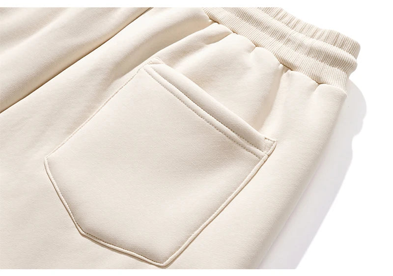 Premium Cotton Joggers | Japanese Minimal Heavyweight Sweatpants