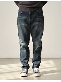 Vintage Wash Straight-Fit Selvedge Denim | 13.5oz Raw Cotton