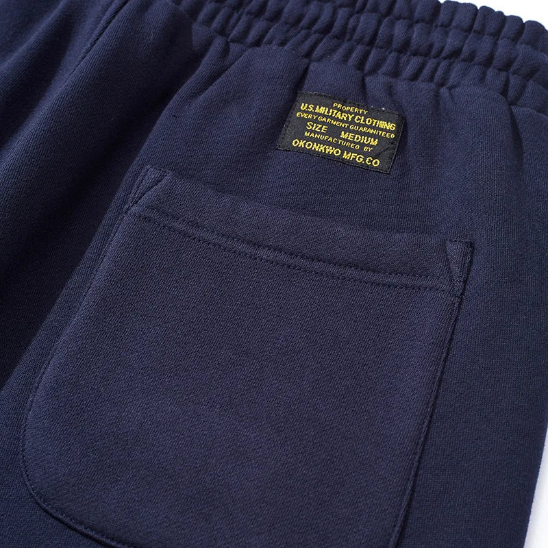 360g Heavy Cotton Sweatpants | Premium Fleece-Lined Basic Pants