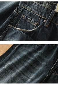 Vintage Wash Straight-Fit Selvedge Denim | 13.5oz Raw Cotton