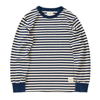 Classic Striped Long Sleeve | Heavyweight Cotton Japanese Tee