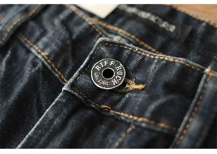 Vintage Wash Straight-Fit Selvedge Denim | 13.5oz Raw Cotton