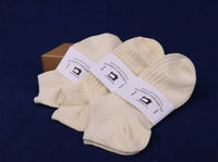 Handcrafted Cotton Ribbed Socks | 3-Pair Pack