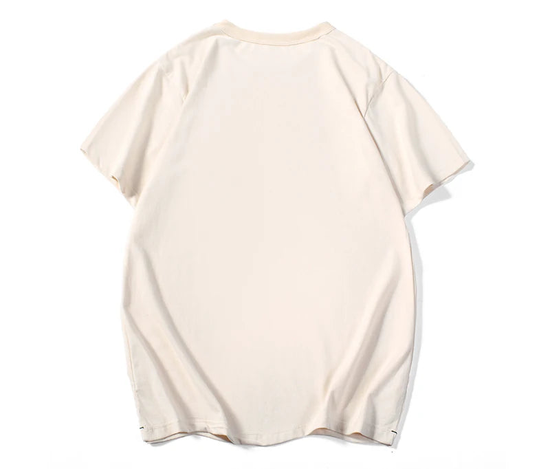 Essential Cotton Tee | Natural Undyed Japanese Basic T-Shirt