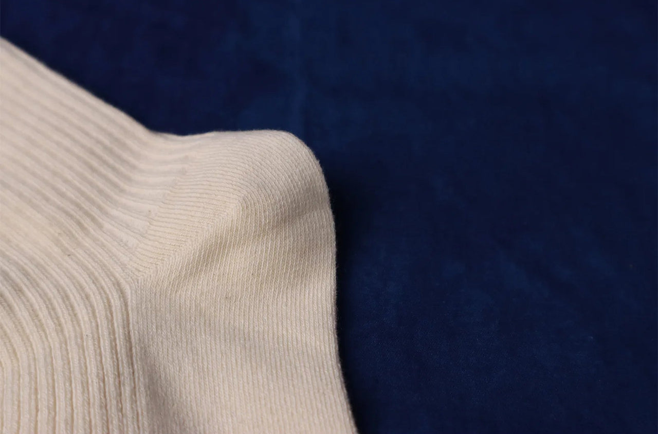 Handcrafted Cotton Ribbed Socks | 3-Pair Pack