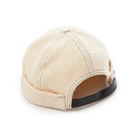 Textured Cotton Docker Cap