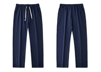 Lightweight Cotton Lounge Pants | Minimal Comfort Sport Trousers