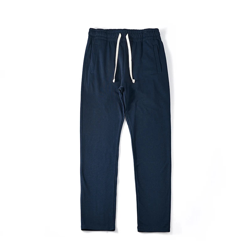 Essential Cotton Blend Pants | Minimal Japanese Sport Trousers