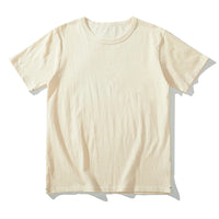 Essential Cotton Tee | Natural Undyed Japanese Basic T-Shirt