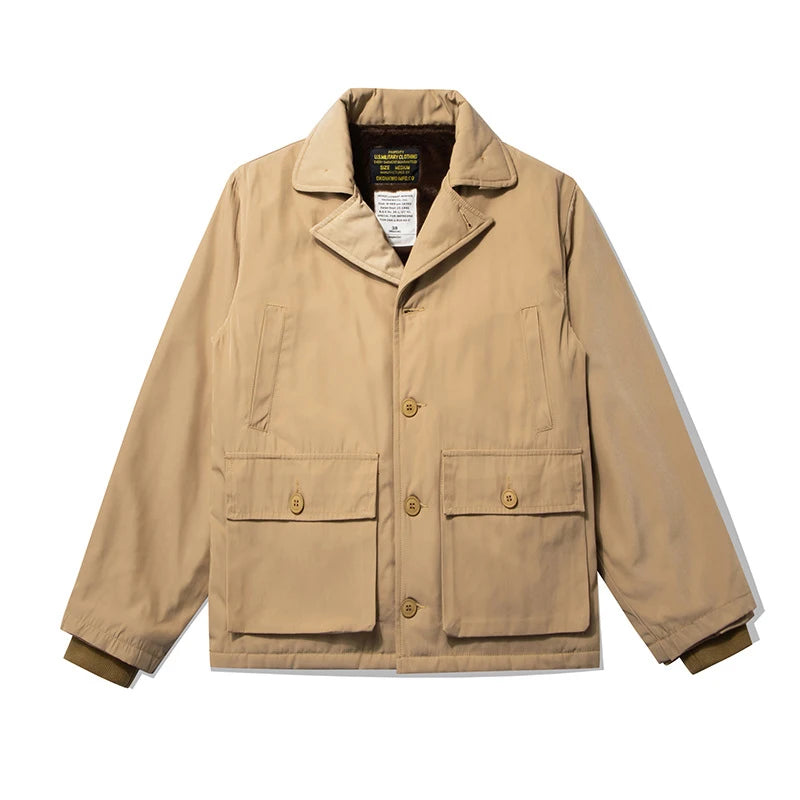 A-1 Deck Jacket | Vintage Naval Cold Weather Coat