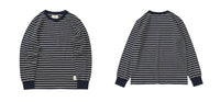 Classic Striped Long Sleeve | Heavyweight Cotton Japanese Tee