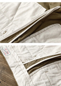 Premium Cotton Chinos | Japanese Minimal Straight Leg Pants