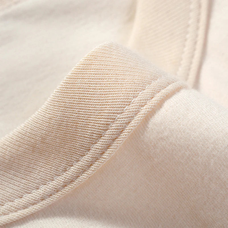 Essential Cotton Tee | Natural Undyed Japanese Basic T-Shirt