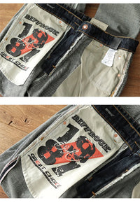 Vintage Wash Straight-Fit Selvedge Denim | 13.5oz Raw Cotton